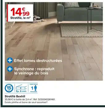 Castorama Goodhome stratifié bexhill offre