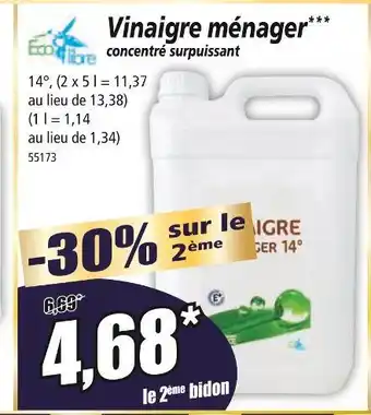 Norma Eco libre vinaigre ménager offre