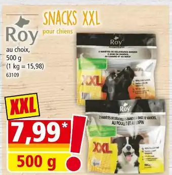 Norma Roy snacks xxl pour chiens offre