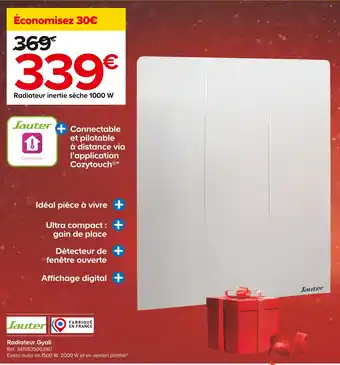 Castorama Sauter radiateur gyali offre