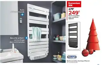 Castorama Delonghi sèche-serviettes électrique phorum offre