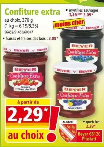 Norma Beyer confiture extra offre