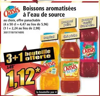 Norma Oasis boissons aromatisées à l’eau de source offre