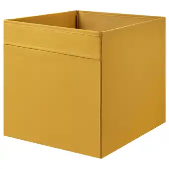 IKEA DrÖna Rangement tissu, jaune clair, 33x38x33 cm offre