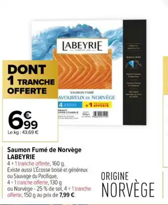 Saumon Fumé de Norvège LABEYRIE