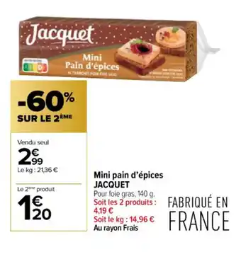 Mini Pain d'épices