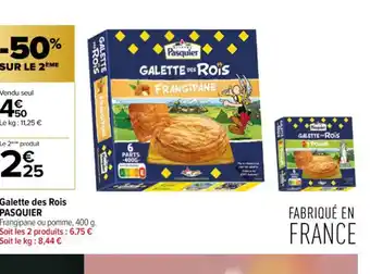 Carrefour Contact Galette des Rois PASQUIER offre