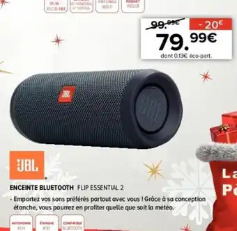 ENCEINTE BLUETOOTH FLIP ESSENTIAL 2
