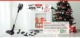 Gitem ASPIRATEUR BALAI RECHARGEABLE BSS82SIL1 offre