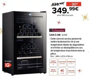 CAVE À VIN SLS41