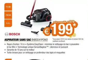Expert ASPIRATEUR SANS SAC B4BGS41 POW2 offre