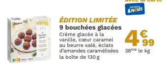 Picard 9 bouchées glacées offre