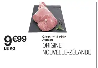 Monoprix Gigot à rôtir Agneau offre