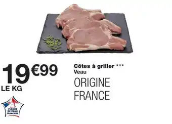 Monoprix Côtes à griller offre