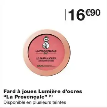 Fard à joues Lumière d'ocres “La Provençale”