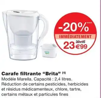Carafe filtrante "Brita" (1)