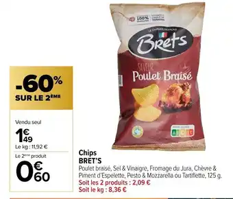 Carrefour Market Chips BRET'S offre