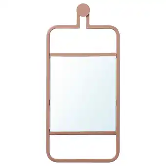 IKEA Granvåg miroir, suspendu au mur/rose, 22x48 cm offre