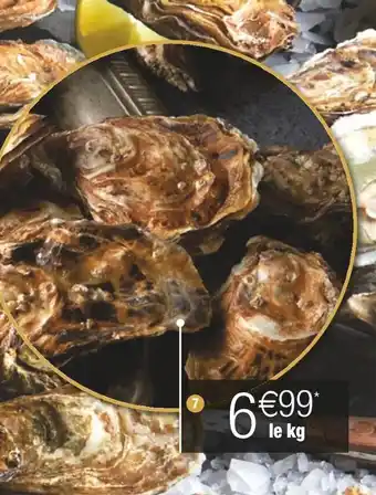 Cora x Carrefour Huîtres fines de claire Marennes d'Oléron n°1 offre