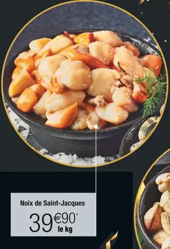 Cora x Carrefour Noix de Saint-Jacques offre