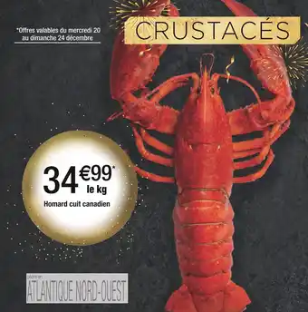 Cora x Carrefour Homard cuit canadien offre