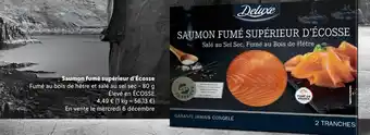 Lidl Deluxe saumon fumé supérieur d’écosse offre