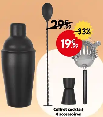 Coffret cocktail 4 accessoires