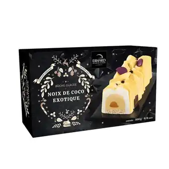 Carrefour Erhard pâtissier glacier bûche glacée offre