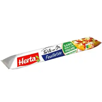 Carrefour Herta pâte à tarte tarte en or offre