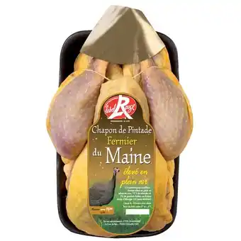 Carrefour Du maine chapon de pintade fermier label rouge offre