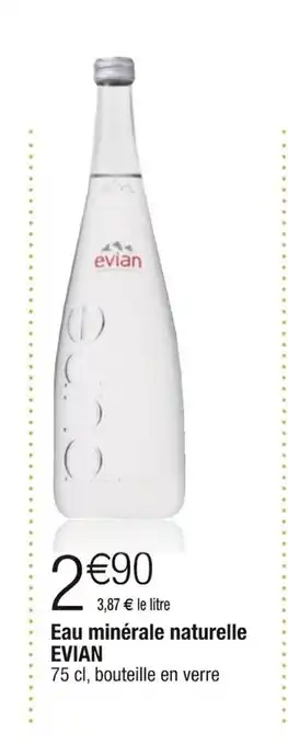 Eau minérale naturelle EVIAN