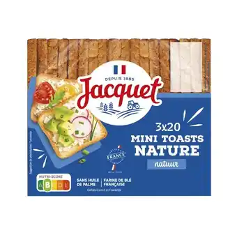 Carrefour Jacquet les mini toasts offre