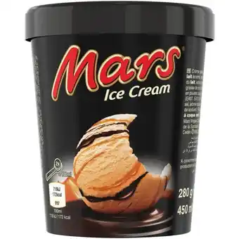 Carrefour Mars crème glacée offre