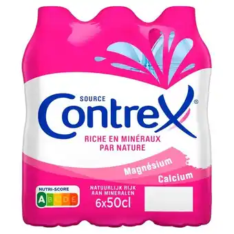 Carrefour Sur tous les packs d'eau et bouteilles aromatisées contrex offre
