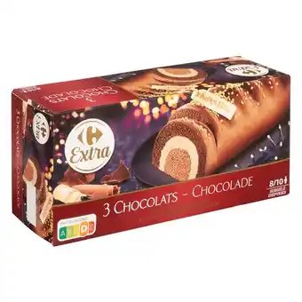 Carrefour Carrefour extra bûche glacée offre