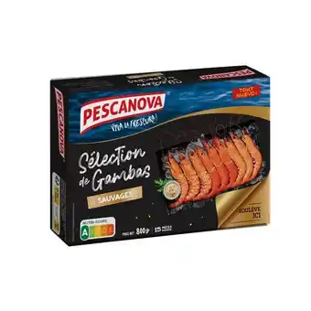 Carrefour Pescanova gambas surgelées offre