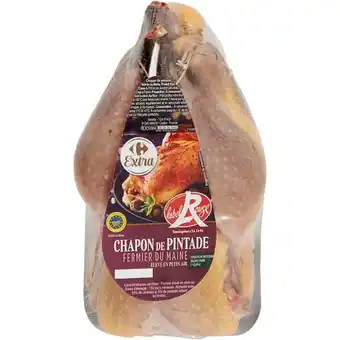 Carrefour Carrefour extra chapon de pintade fermier label rouge offre