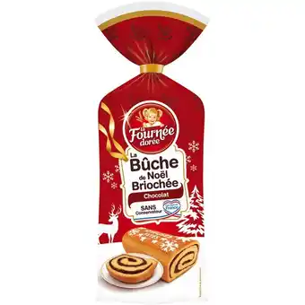 Carrefour Market La fournée dorée la bûche de noël briochée offre