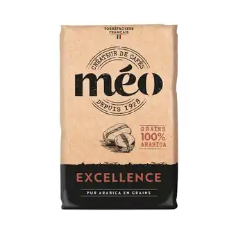 Carrefour Méo café en grains offre