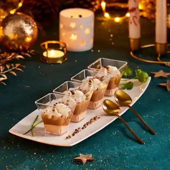 Carrefour 4 verrines au foie gras de canard et crème de marron offre