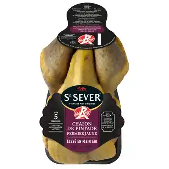 Carrefour Market Saint sever chapon de pintade fermier label rouge offre