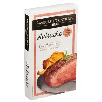 Carrefour Market 2 pavés d'autruche sauce truffe saveurs forestieres offre