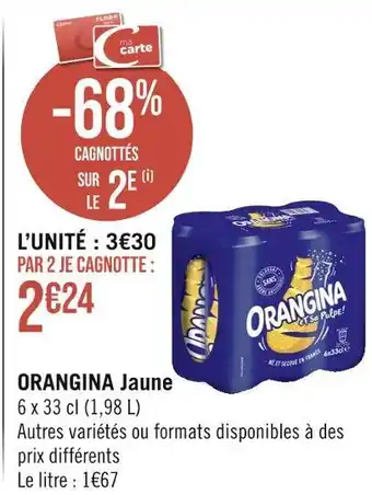 Orangina orangina jaune