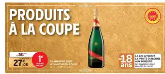 Intermarché Mumm champagne brut cordon rouge offre