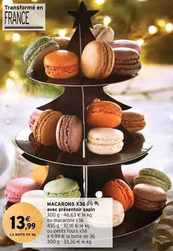 Intermarché MACARONS X36 offre