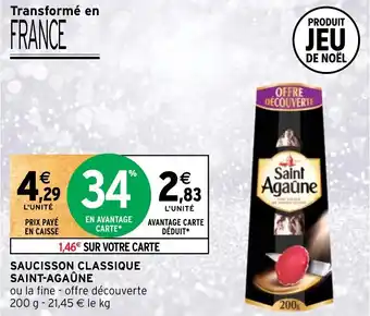 SAUCISSON CLASSIQUE SAINT-AGAÛNE