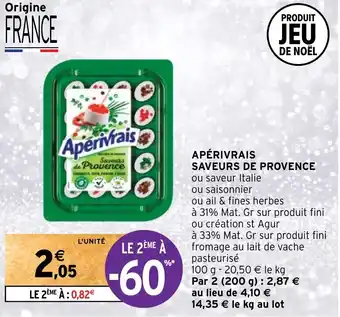 Intermarché APÉRIVRAIS SAVEURS DE PROVENCE offre