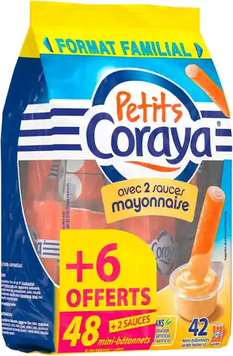 Match Coraya mini- bâtonnets de surimi offre