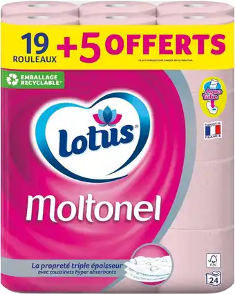 Match Moltonel papier toilette offre