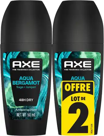 Match Axe déodorant offre
